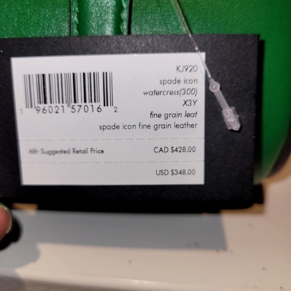 Kate Spade Green Leather Satchel - Picture 4 of 4